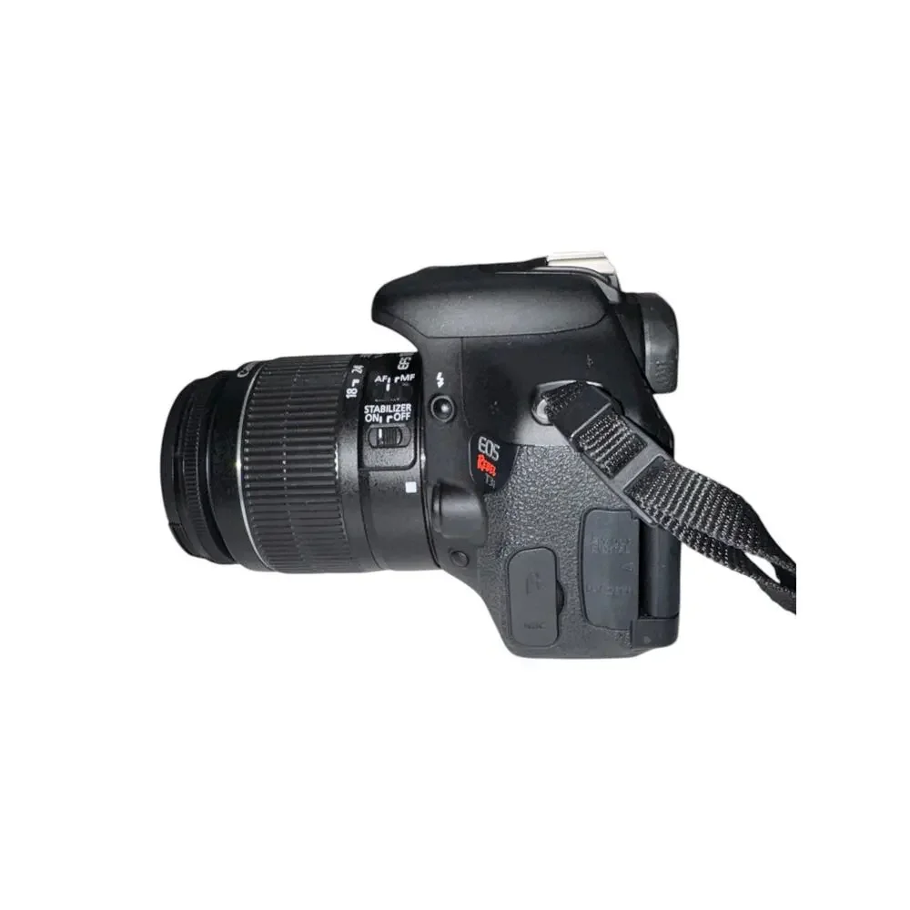 Canon EOS Rebel T3i and EF-S 18-55mm lens